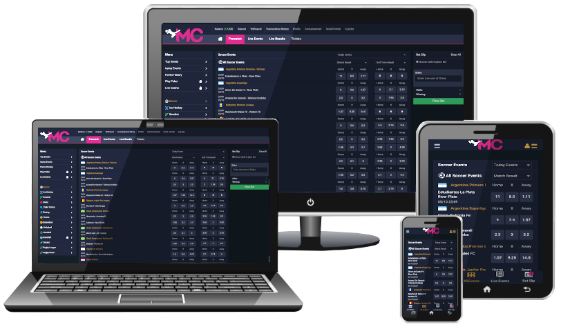 MC Sports Betting System - Sports Booking Platform